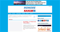 Desktop Screenshot of honorenahum.net